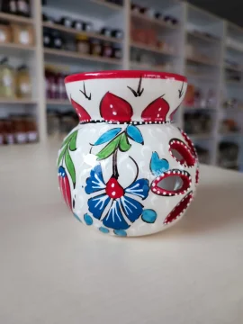 El Yapımı Çini Buhurdanlık 2